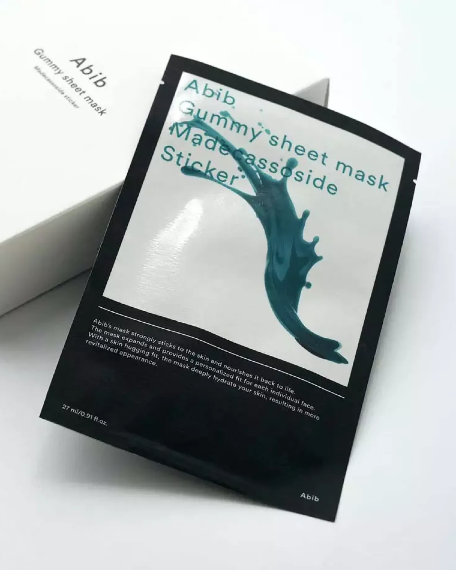 Abib Gummy Sheet Mask Madecassoside Sticker 10-Pack 27 g