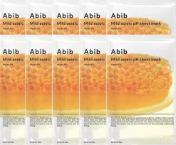 Abib Mild Acidic Ph Sheet Mask Honey Fit 10-Pack 30 g