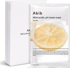 Abib Mild Acidic Ph Sheet Mask Yuja Fit 10-Pack 30 g