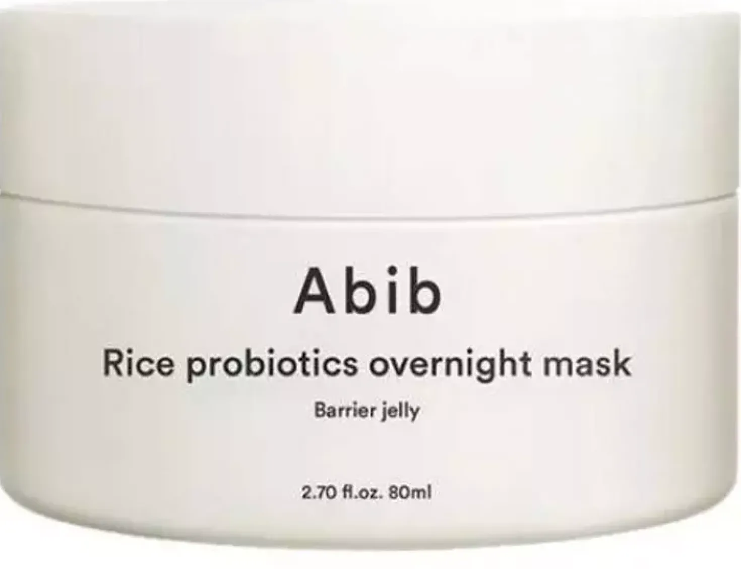 Abib Rice Probiotics Overnight Mask Barrier Jelly 80 ml