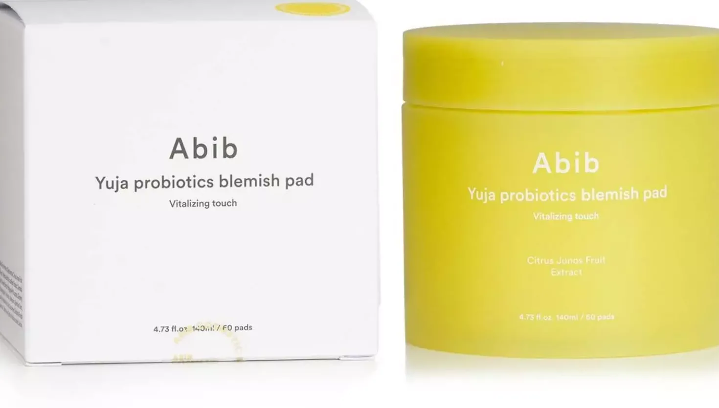 Abib Yuja Probiotics Blemish Pad Vitalizing Touch 140 g