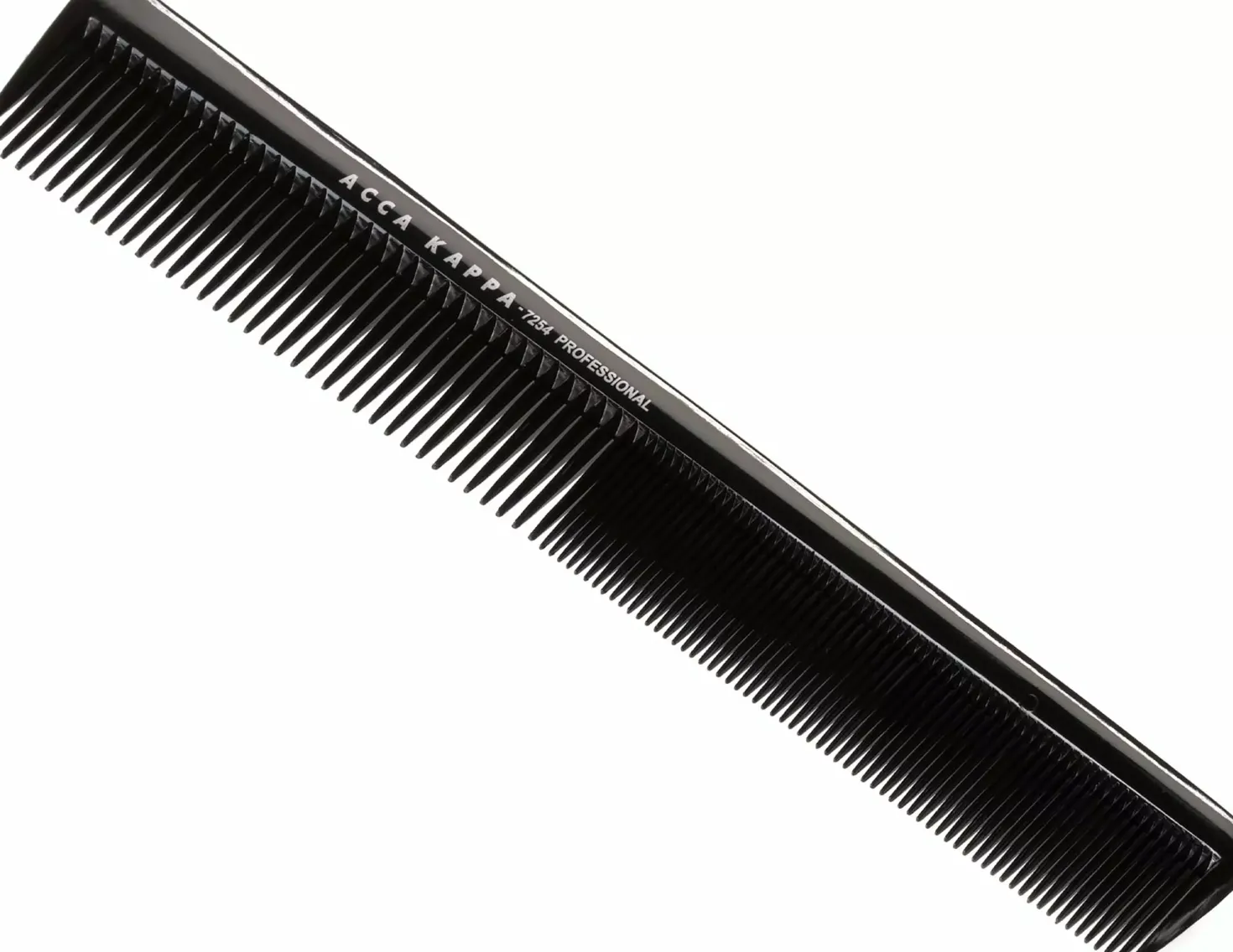 Acca KappaProfessional Trimming Comb Fine Coarse – 7254 Black