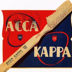 Acca Kappa Tooth Brush Vintage Medium Nylon Bristles White