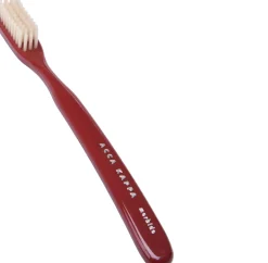 Acca Kappa Tooth Brush Vintage Hard Nylon Bristles White