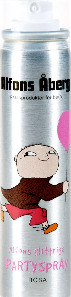 Albert Åberg Alfons Åberg Alfons glittriga partyspray