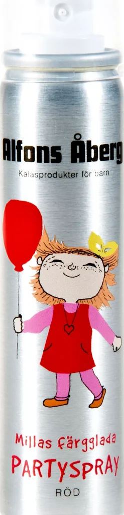 Albert Åberg Alfons Åberg Millas färgglada partyspray 80 ml