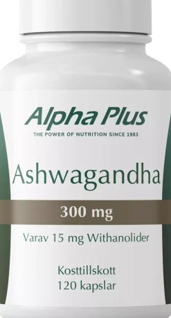 Alpha Plus Ashwagandha 120 stk