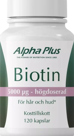 Alpha Plus Biotin 120 stk