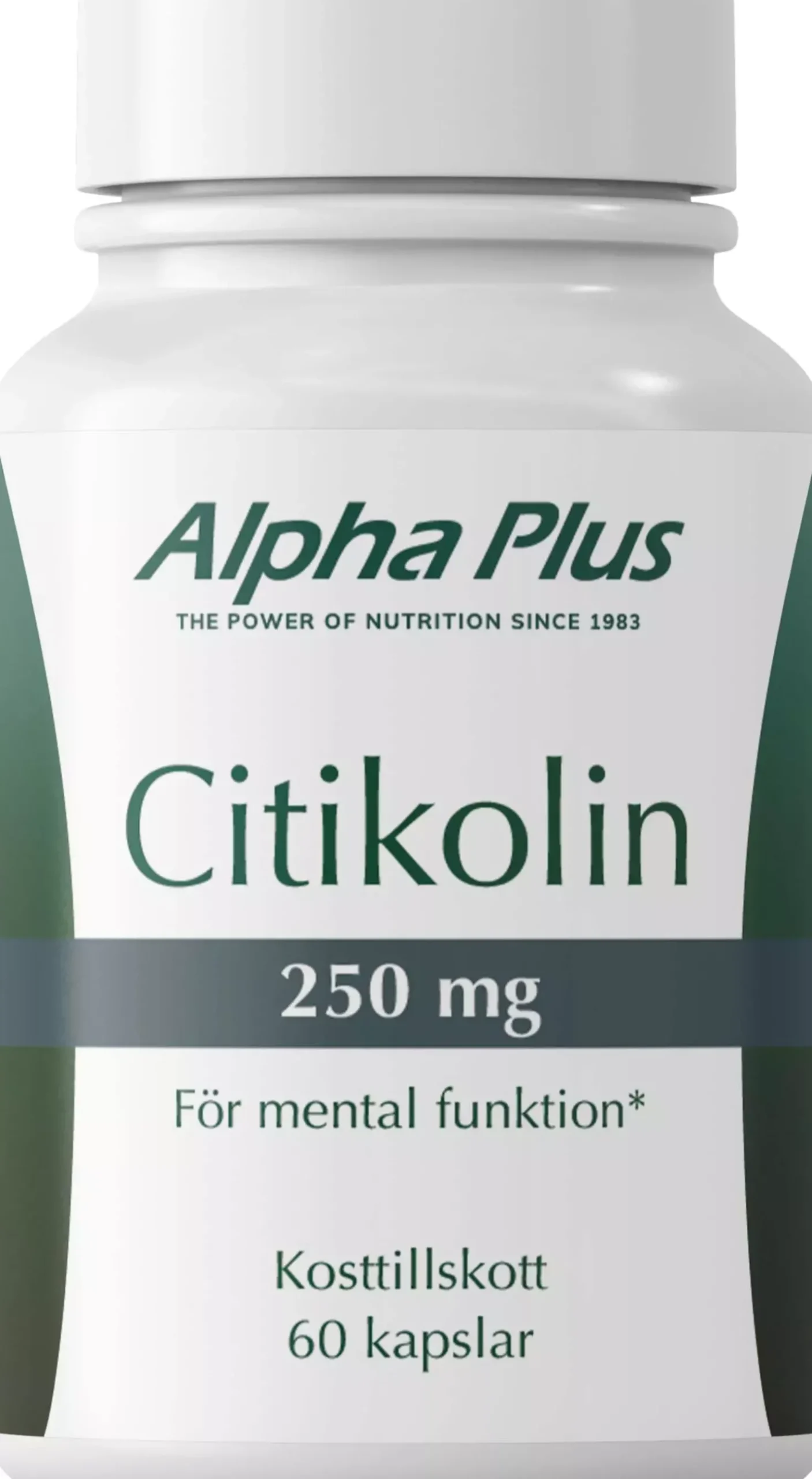 Alpha Plus Citikolin 250 mg 60 stk