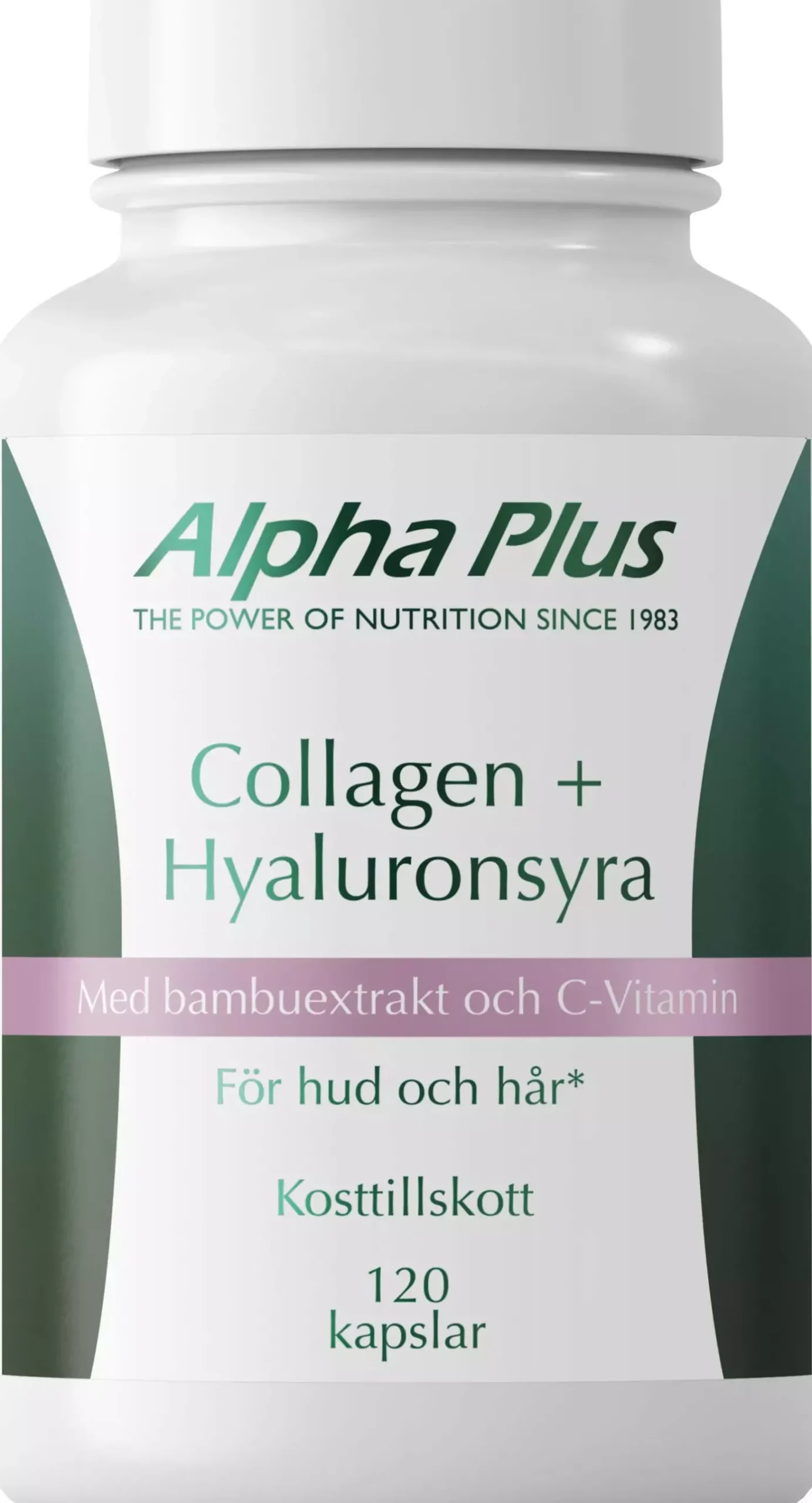 Alpha Plus Collagen + Hyaluronic Acid 120 Caps
