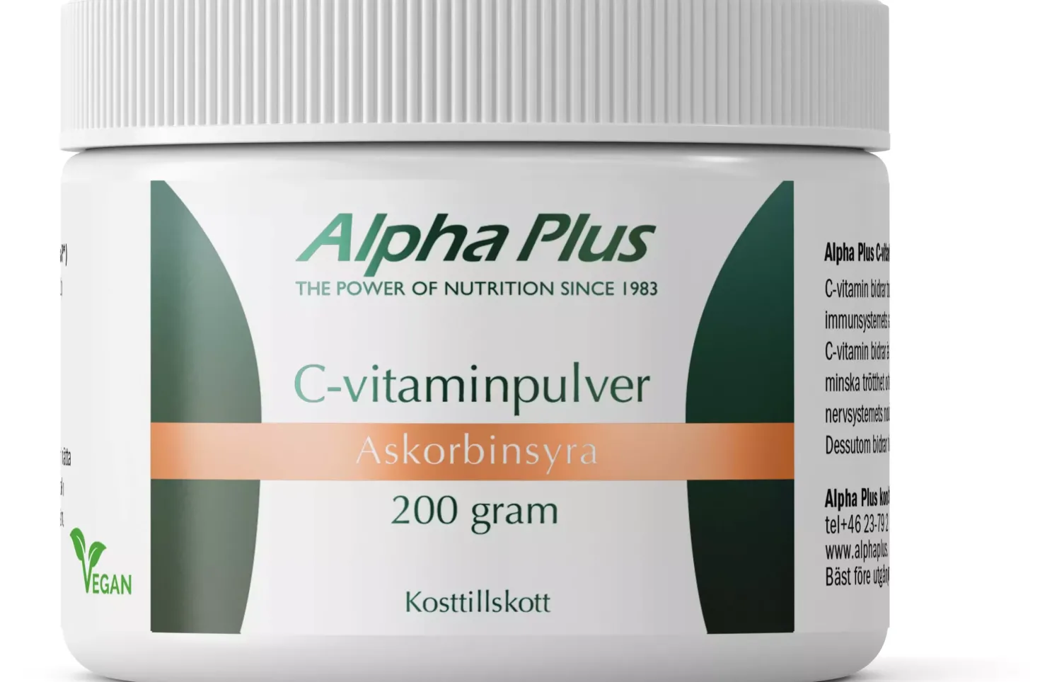 Alpha Plus C-vitamin Powder 200 g