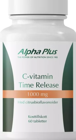 Alpha Plus C- vitamin Time Release 1000 mg 60 Tabs