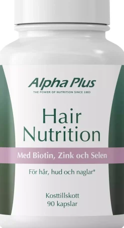 Alpha Plus Hair Nutrition 90 Caps
