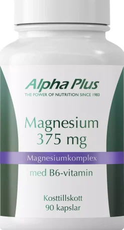 Alpha Plus Magnesium 375 mg 90 Caps