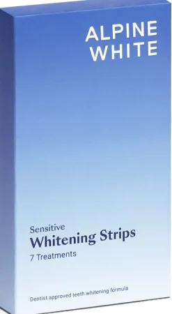 ALPINE WHITEWhitening & Care Whitening Strips Sensitive 14 pcs