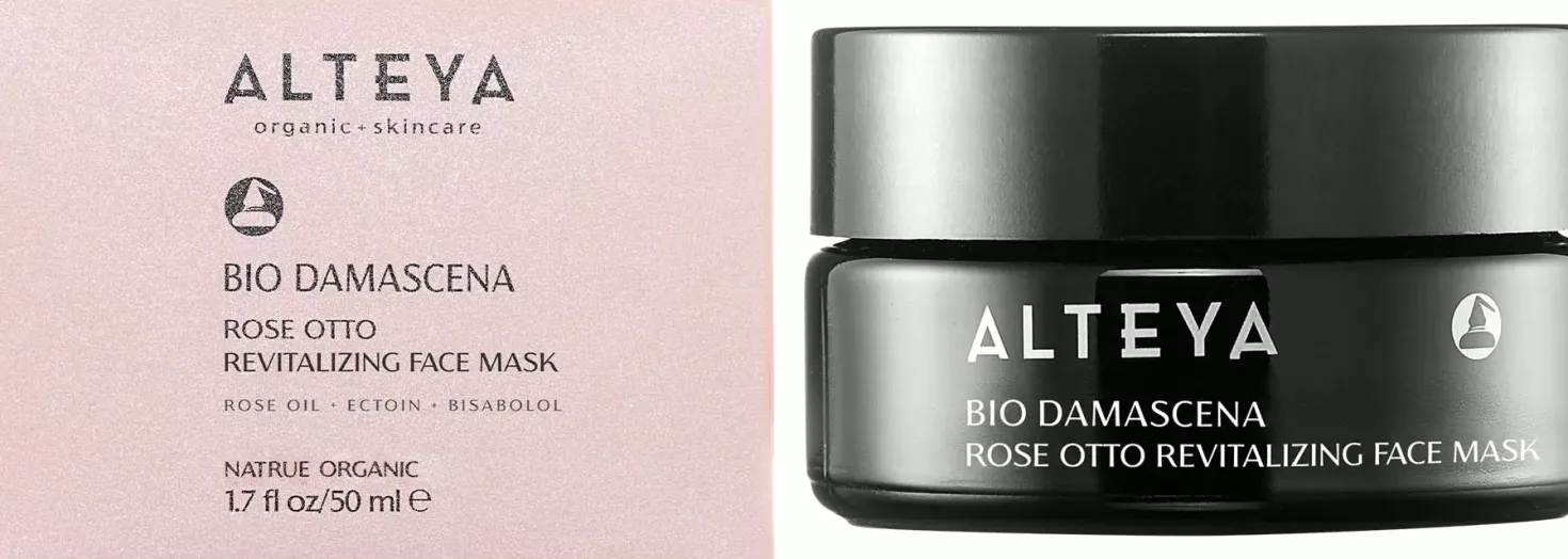 Alteya OrganicsBio Damascena Rose Otto Revitalizing Face Mask 50 ml