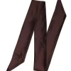 Amelie Soie Secrets de beauté Silk Scarf Brown