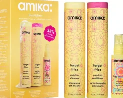 Amika Frizz Fighters Anti-Frizz Wash + Care Set