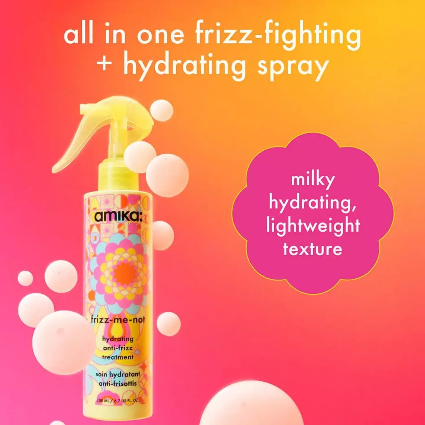Amika Frizz-Me-Not Hydrating Anti-Frizz Treatment 60 ml