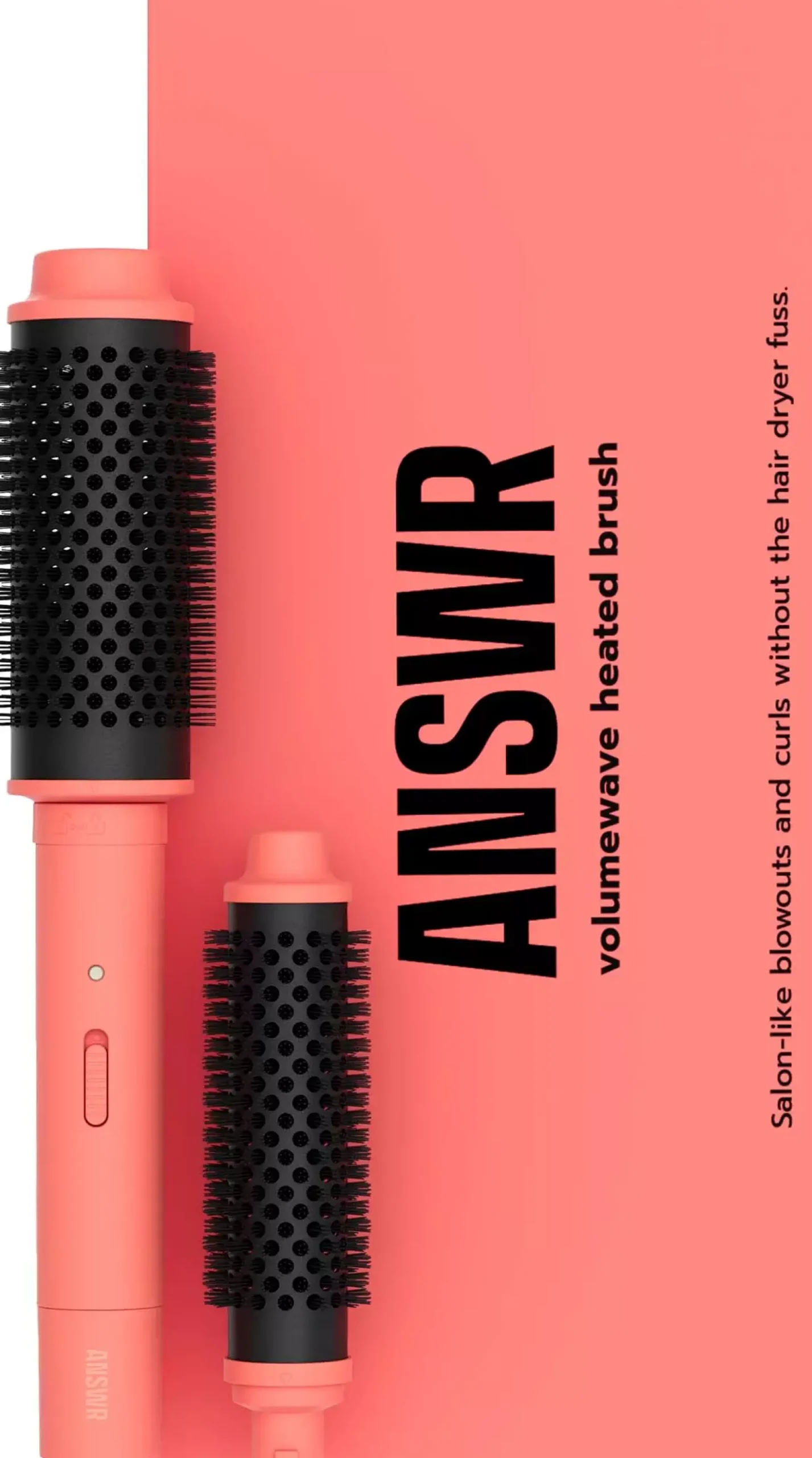 ANSWR Volumewave Heated Brush