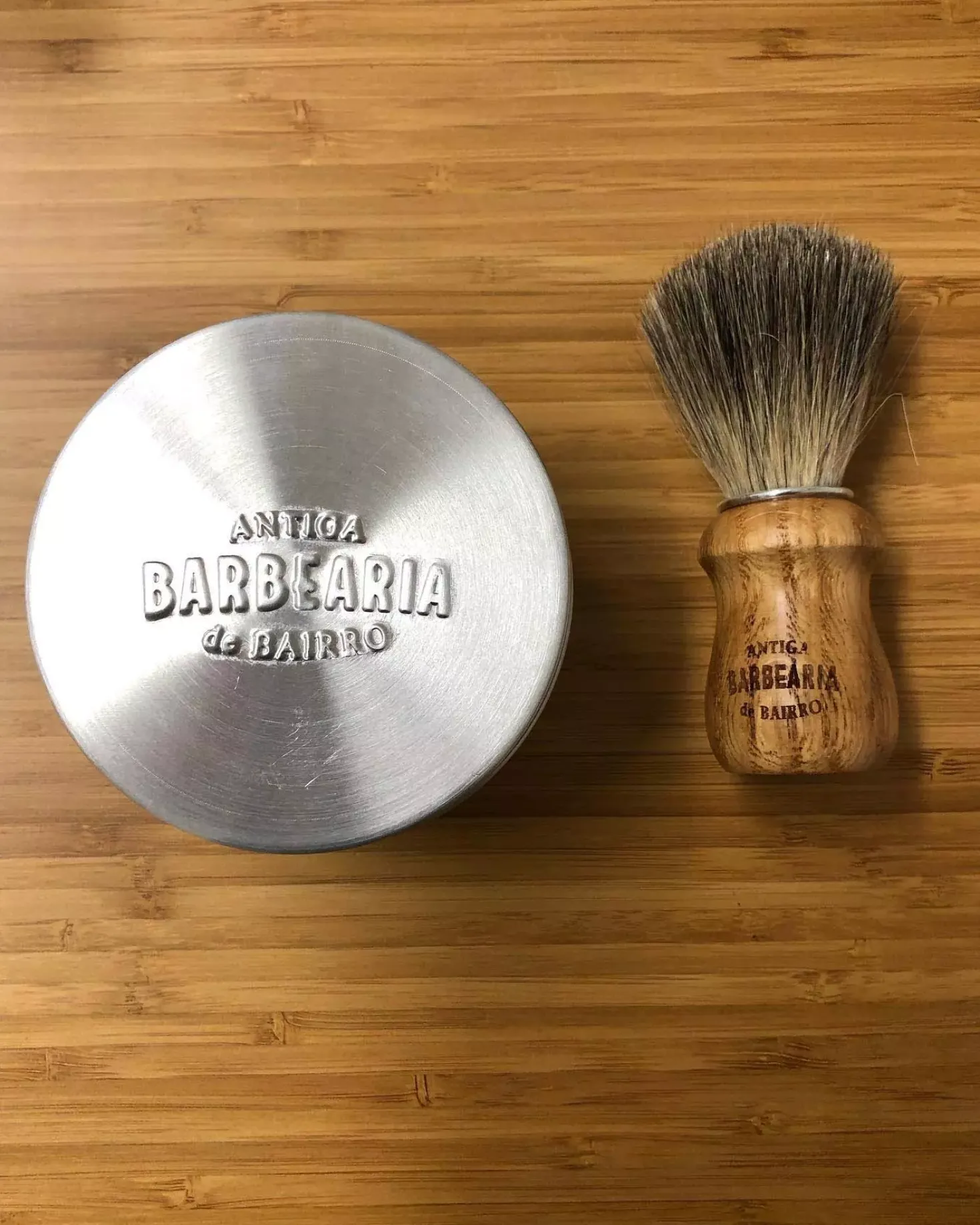 Antiga Barbearia de Bairro Badger Shaving Brush