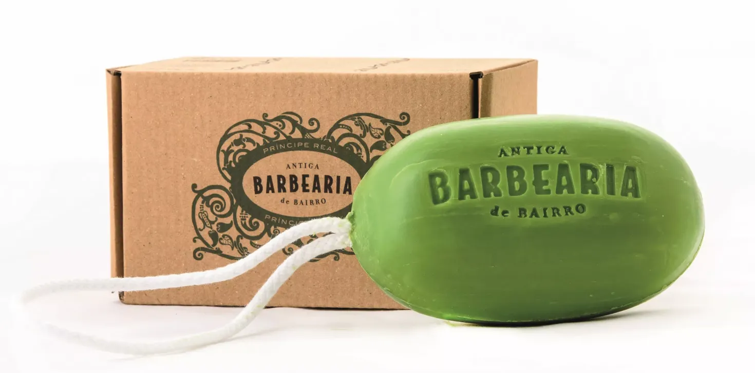 Antiga Barbearia de BairroPrincipe Real Soap on a Rope 350 g