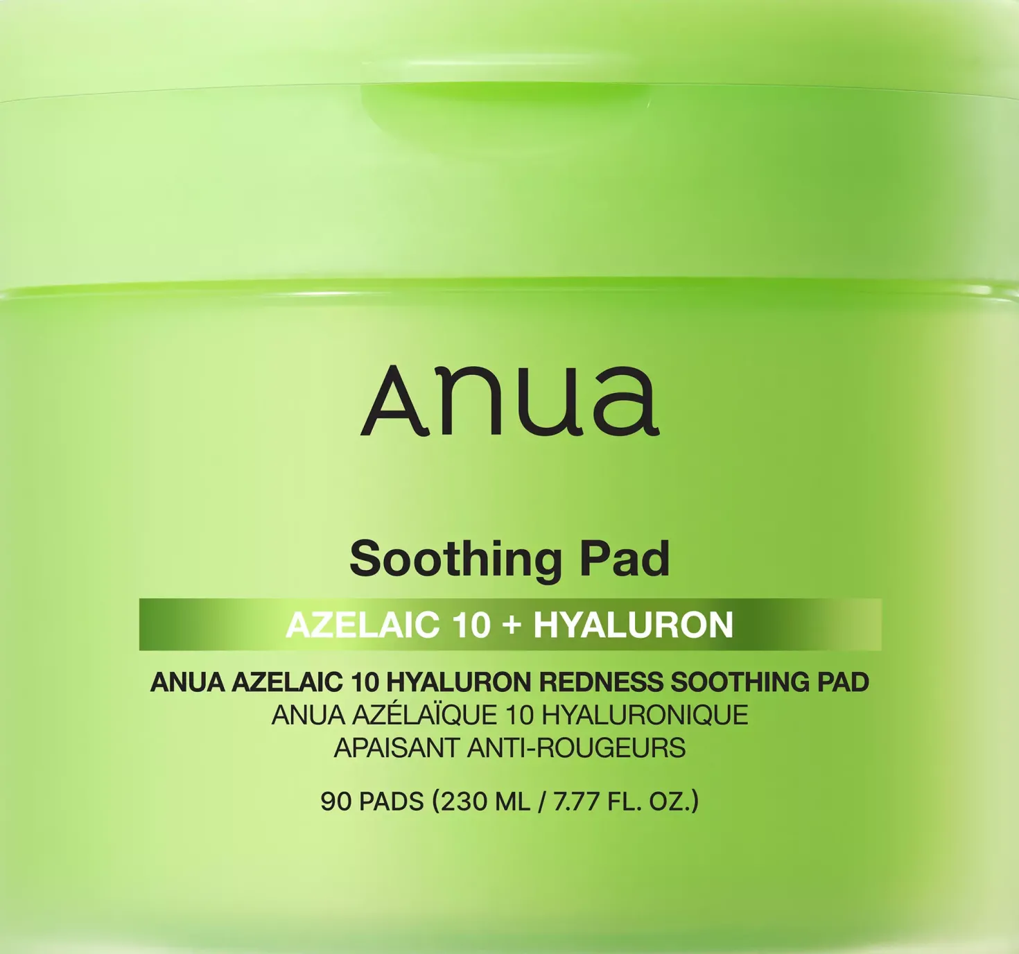 ANUA Azelaic 10 Hyaluron Redness Soothing Pad 230 ml