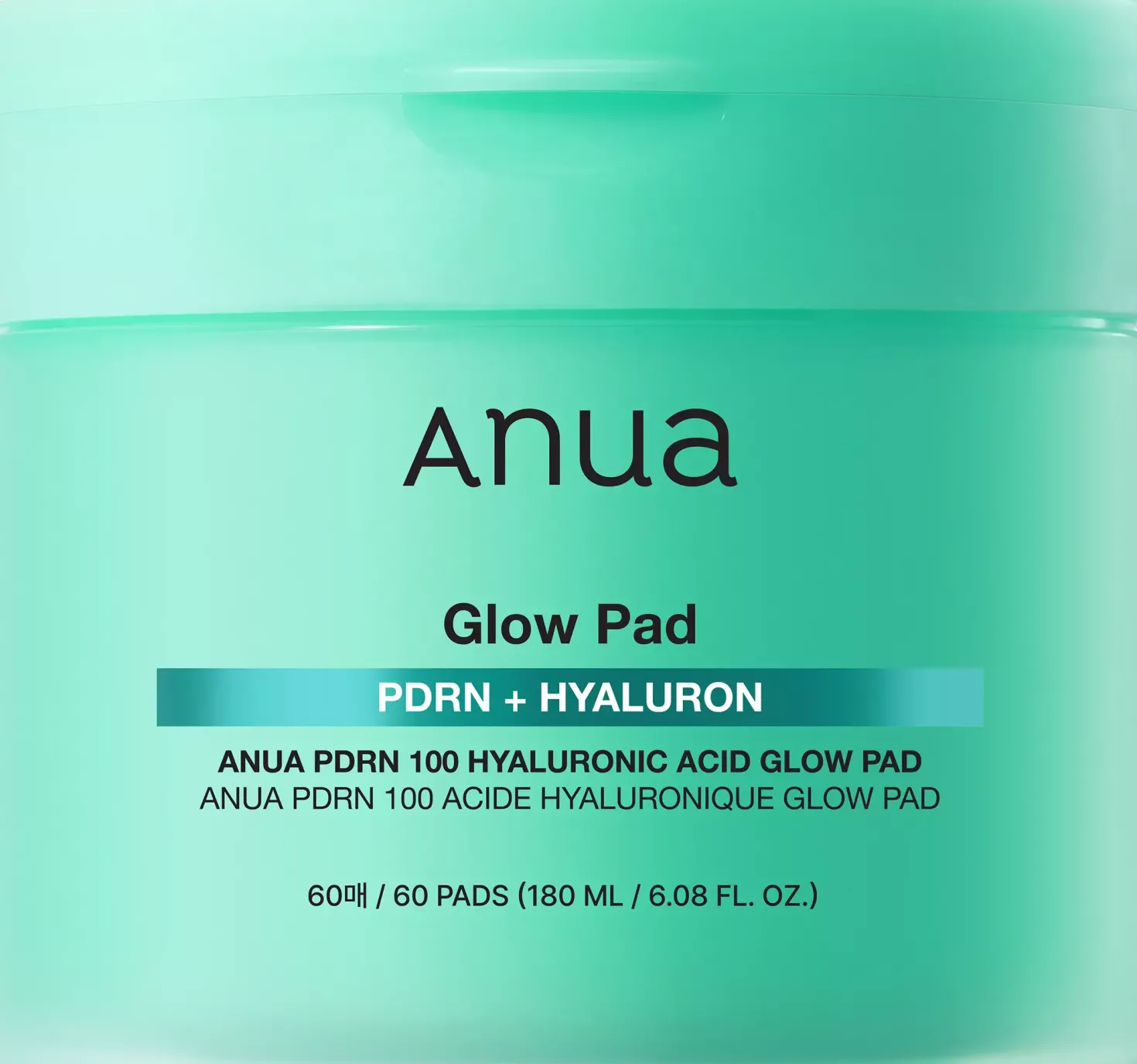 ANUA PDRN 100 Hyaluronic Acid Glow Pad 180 ml