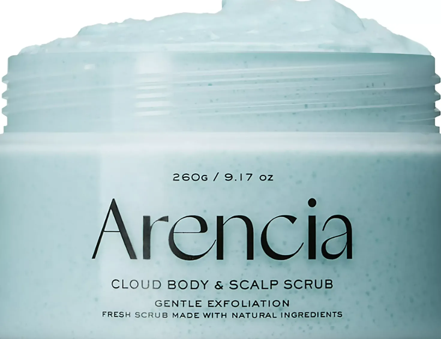 Arencia Fresh Cloud Body & Scalp Scrub French Mint & Lily 260 g