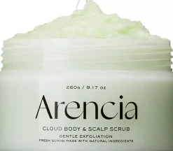 Arencia Fresh Cloud Body & Scalp Scrub Geranium & Primrose 260 g