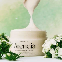 Arencia Fresh Cloud Body & Scalp Scrub White Tea & Neroli 260 g