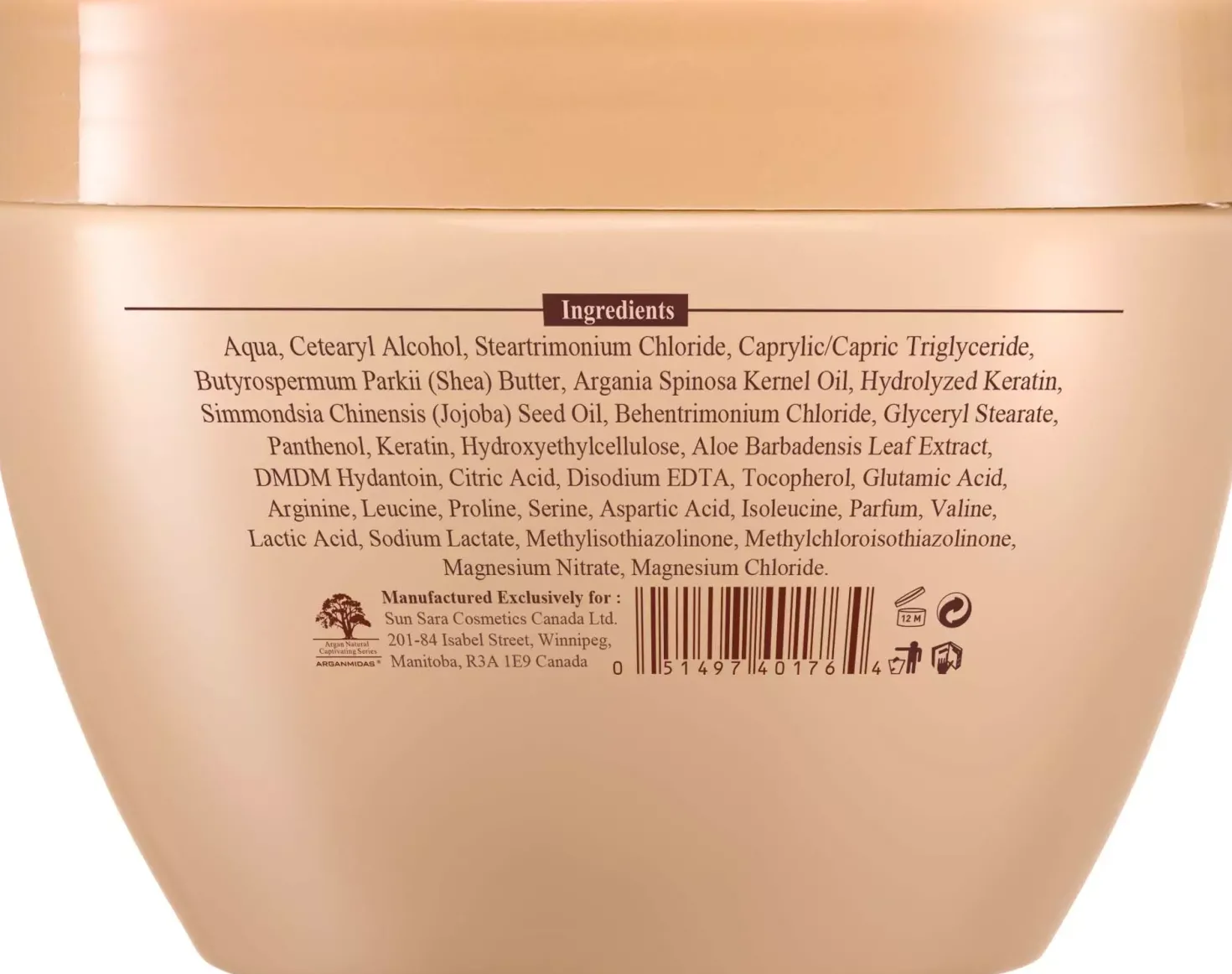 Arganmidas Nourishing Curls Hair Mask 300 ml