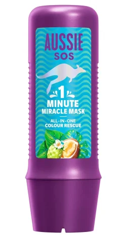 Aussie SOS 1 Minute Miracle All In One Colour Rescue Mask 250 ml