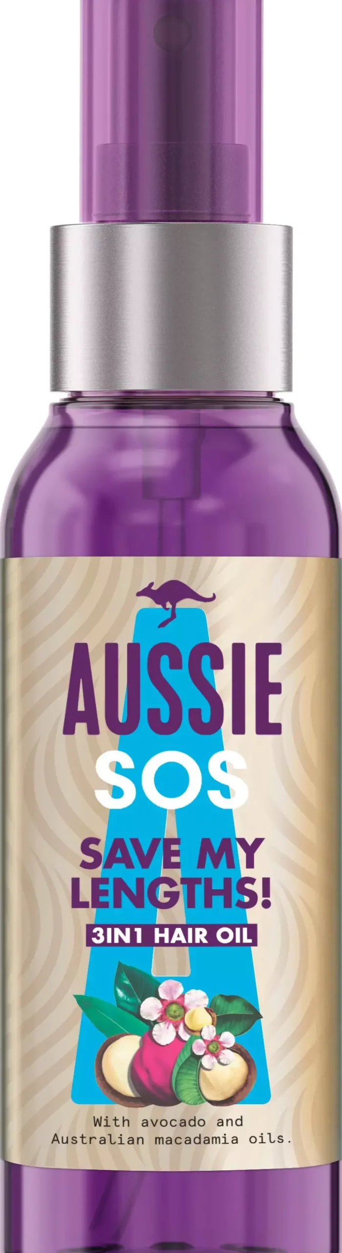 AussieSOS Save My Lengths! 3 I 1 Hair Oil 100 ml