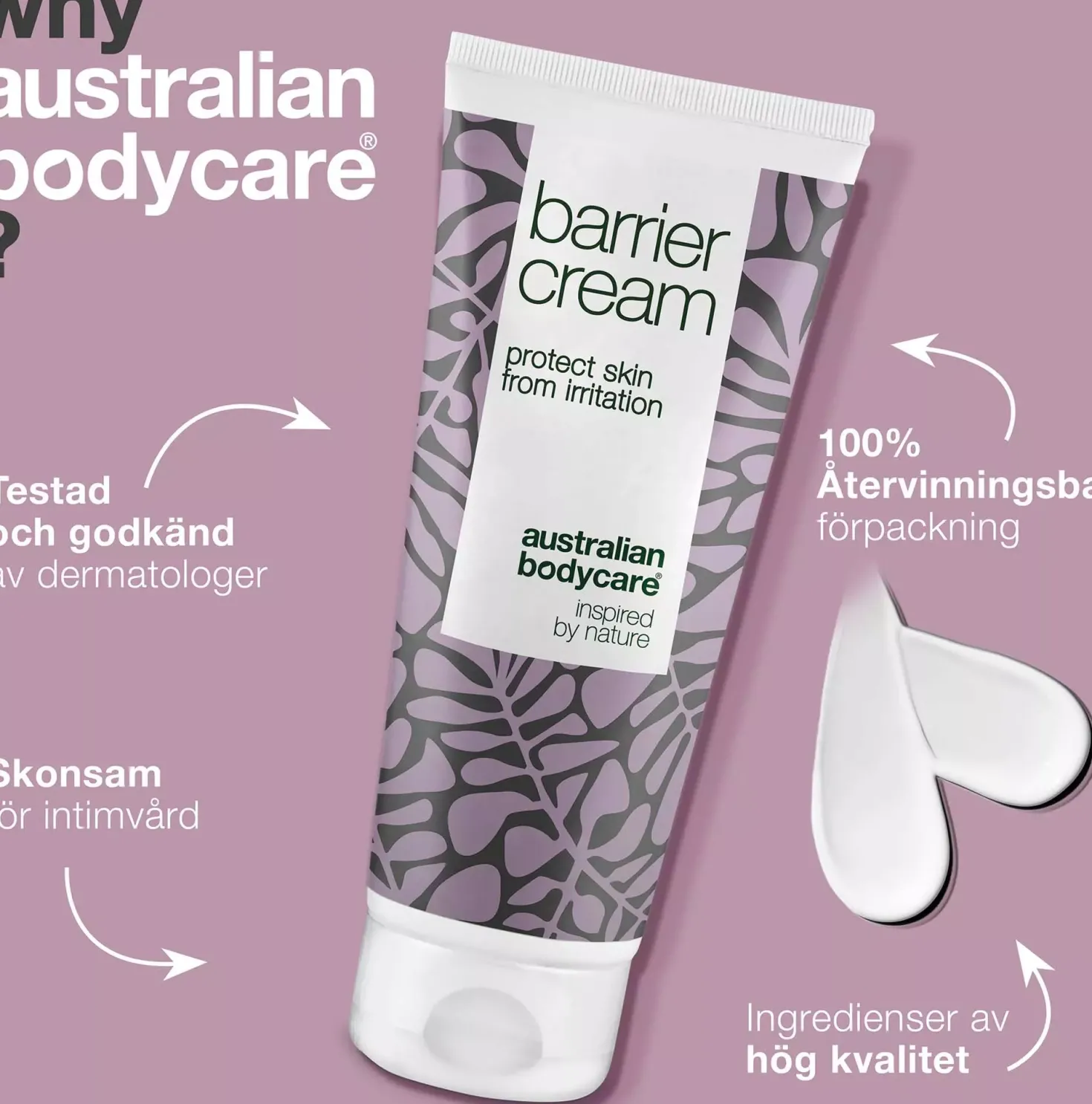 Australian Bodycare Barrier Cream protect skin from irritations 100 ml