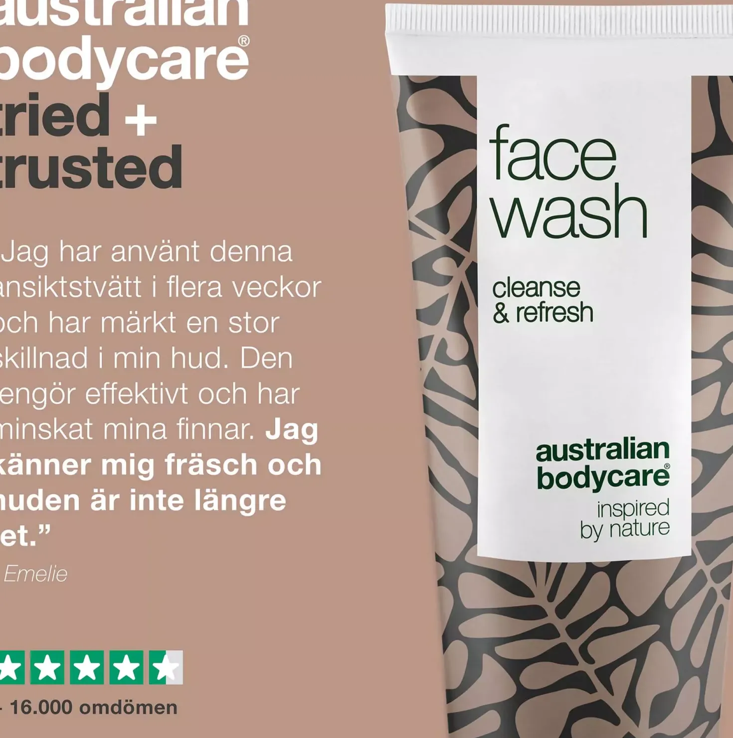 Australian Bodycare Face Wash 100 ml