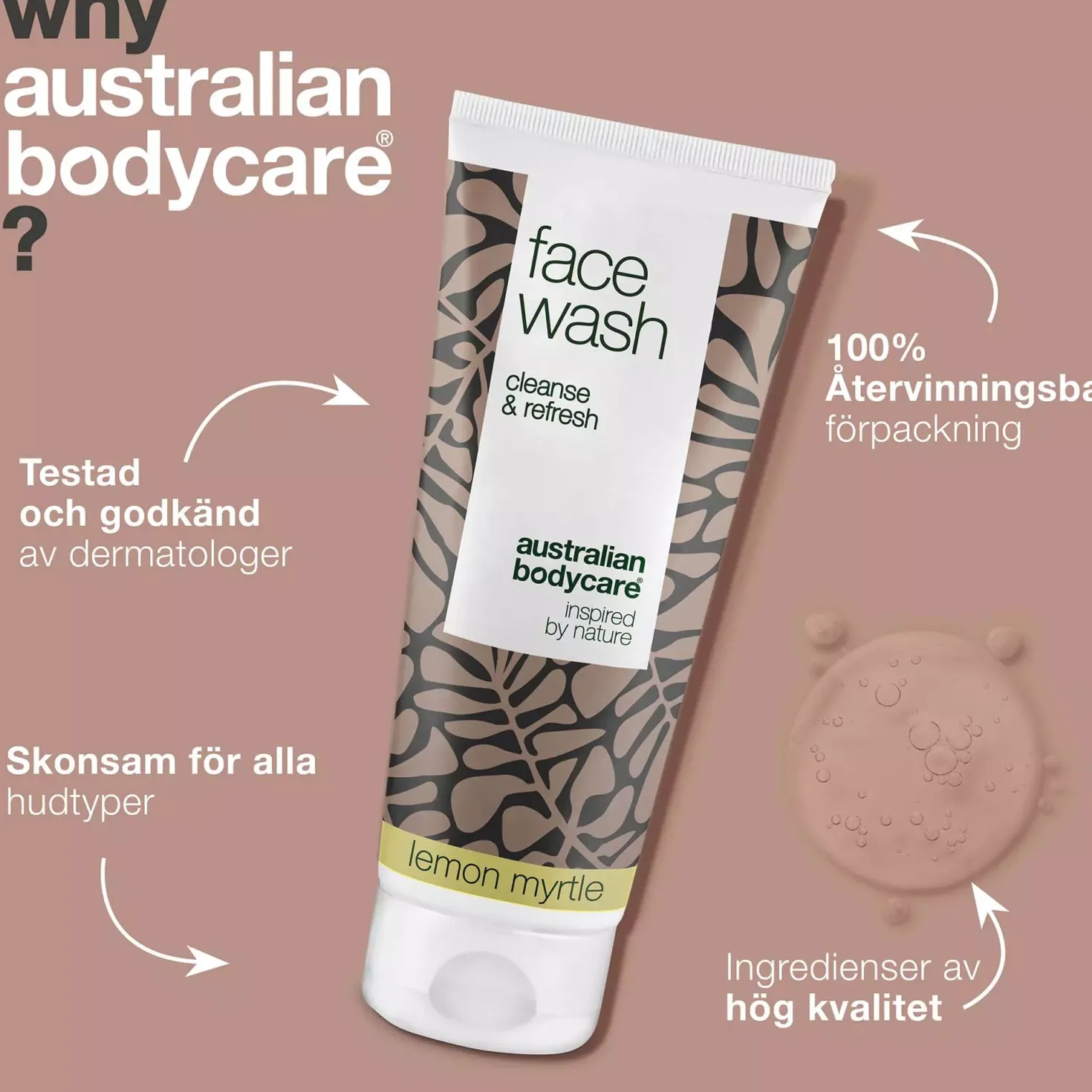 Australian Bodycare Face Wash for blemishes and pimples 100 ml