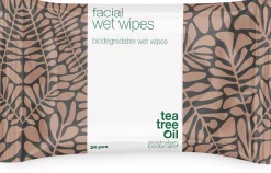 Australian Bodycare Facial wipes with Tea Tree Oil 24 stk