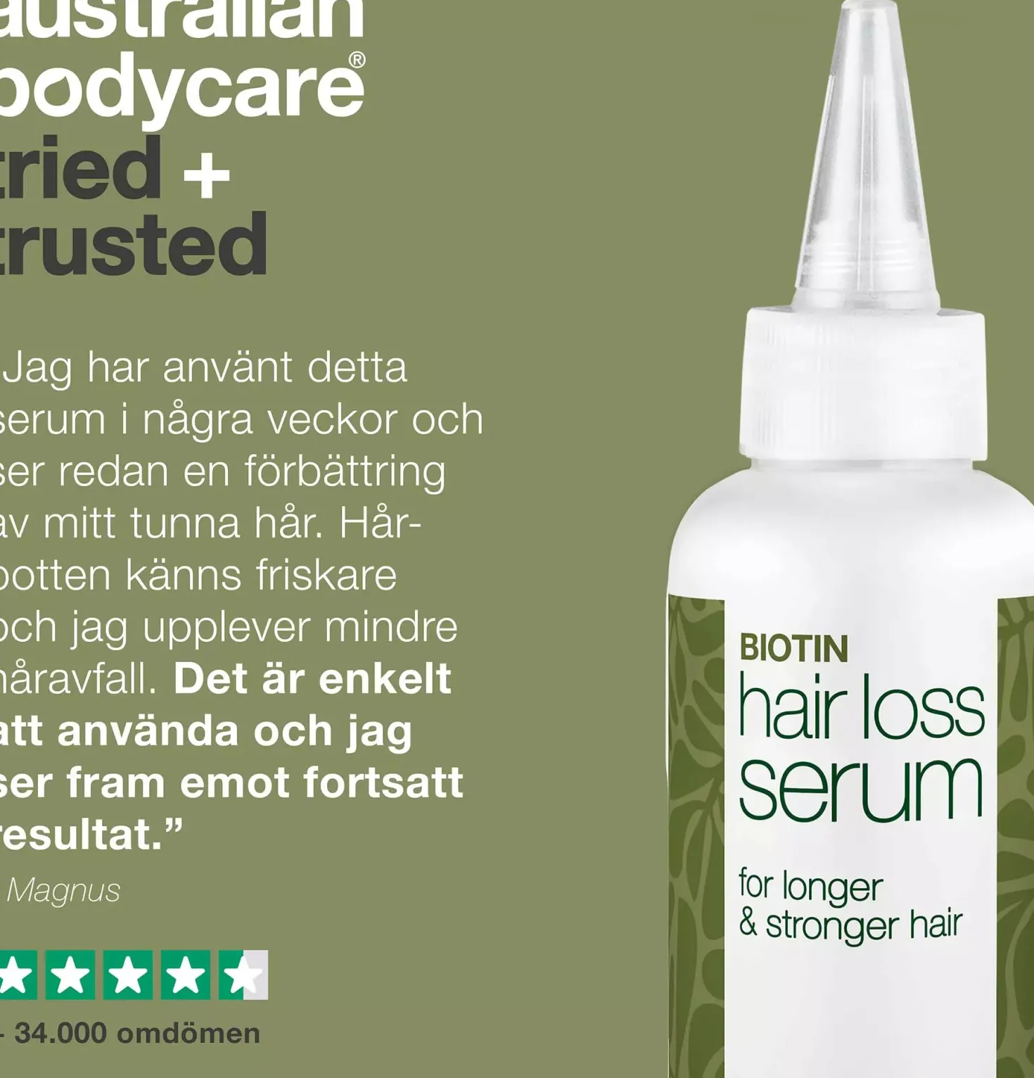 Australian Bodycare Hair Loss Serum 250 ml