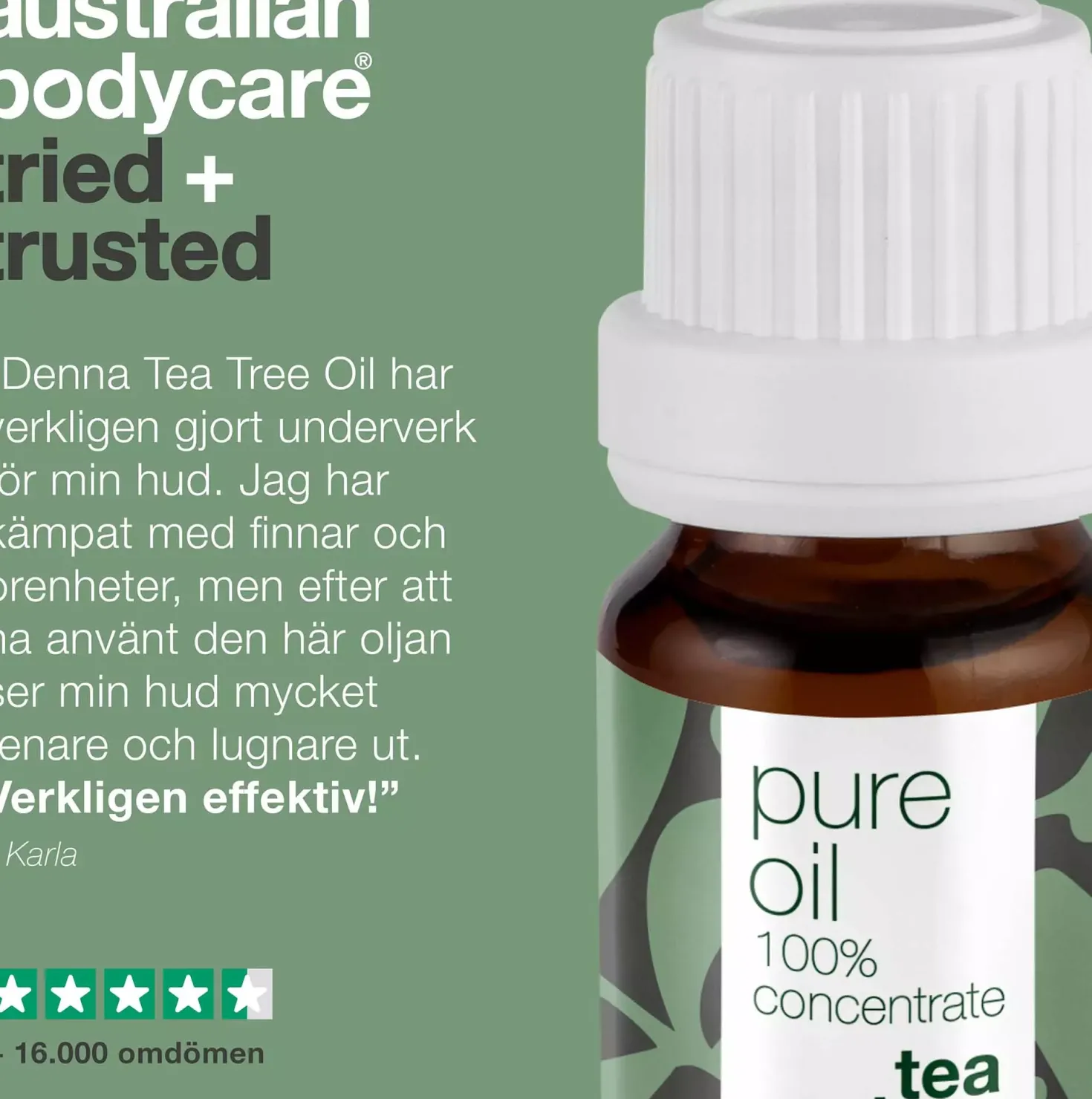 Australian Bodycare Pure Oil 30 ml