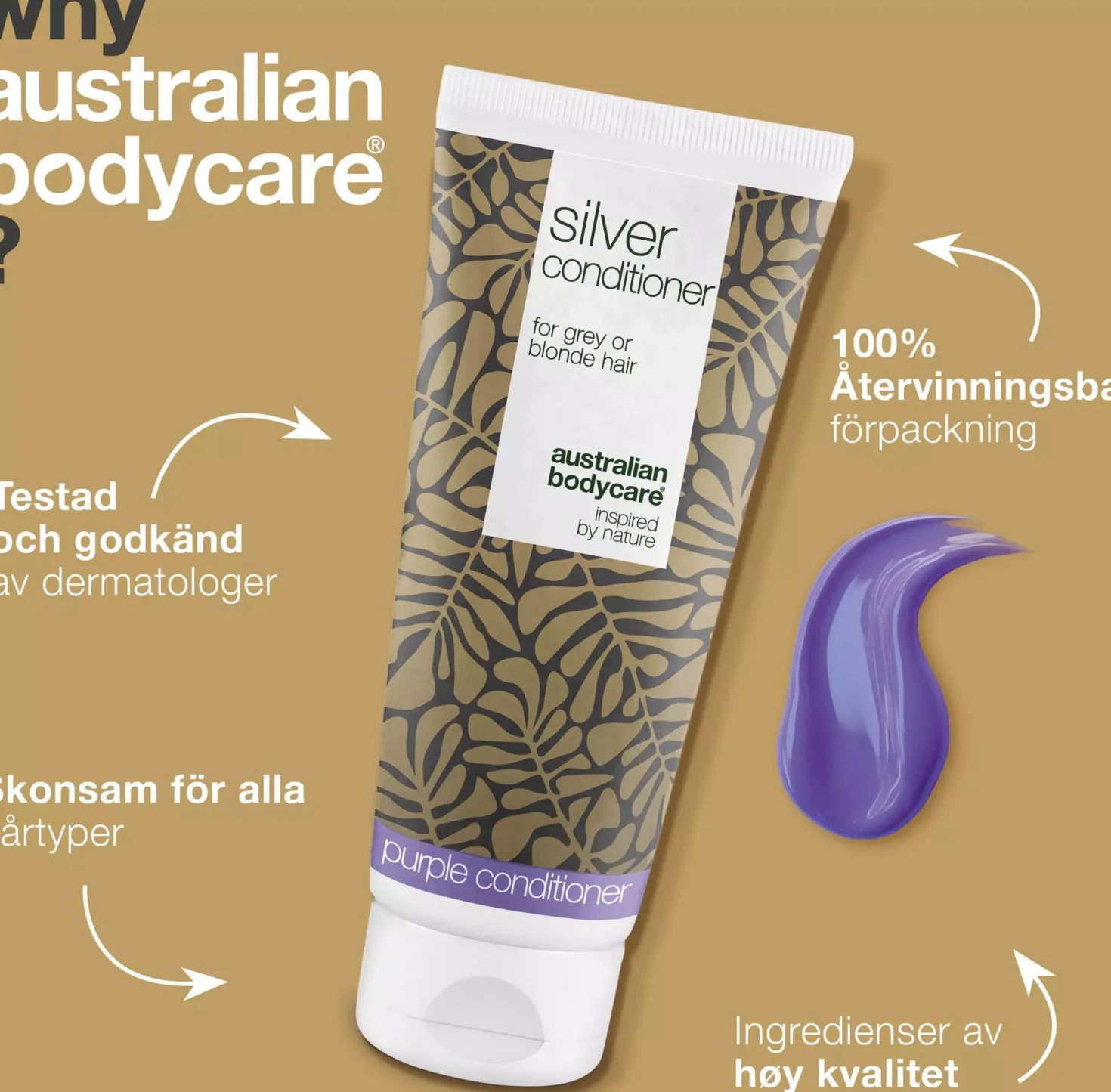 Australian Bodycare Silver Shampoo Daily 200 ml
