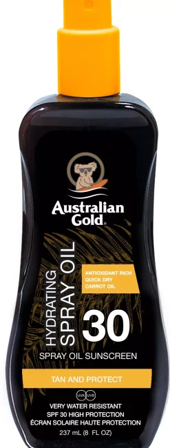 Australian Gold SPF 30 Carrot Intensifier Oil Spray 237 ml