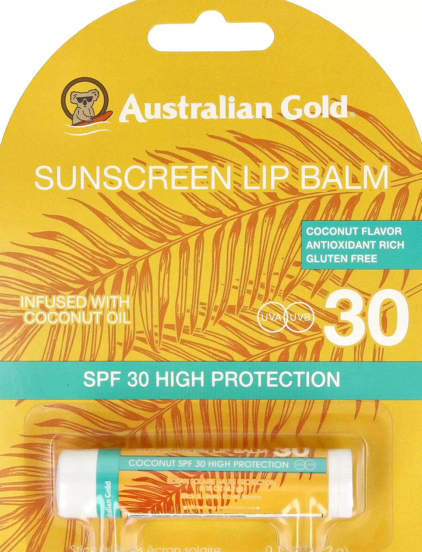 Australian Gold SPF 30 Lip Balm Blister