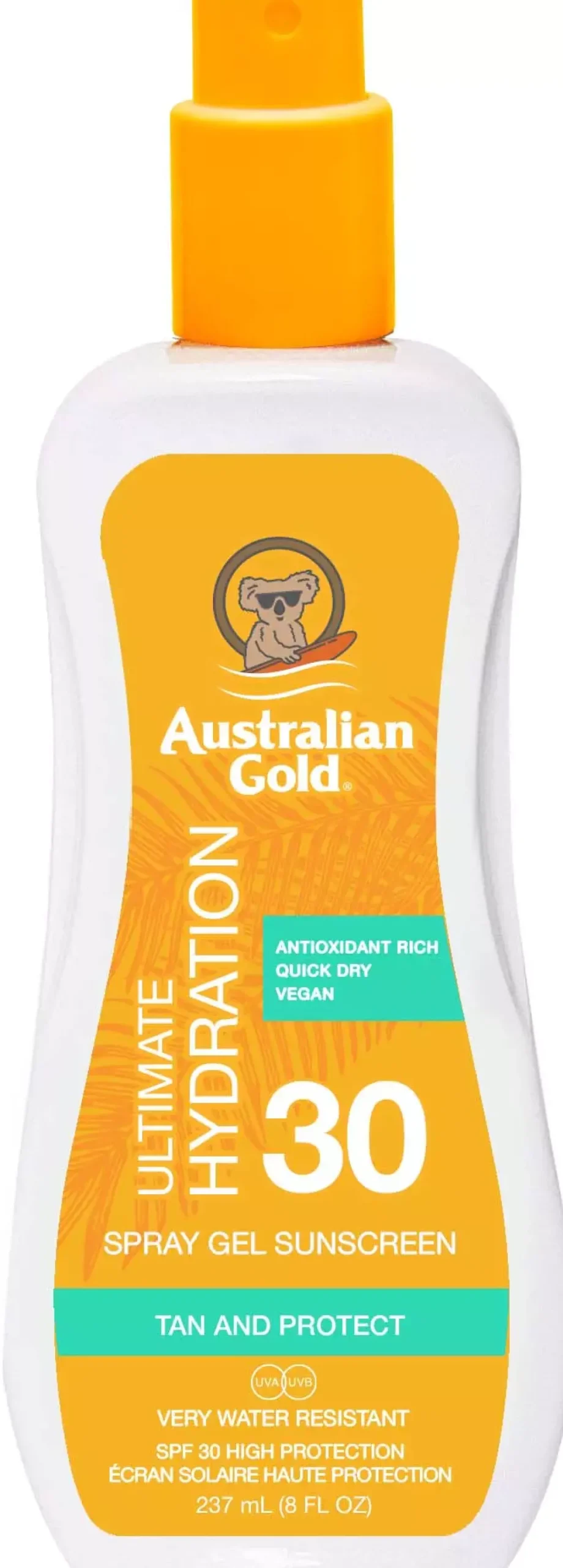 Australian Gold SPF 30 Spray Gel 237 ml