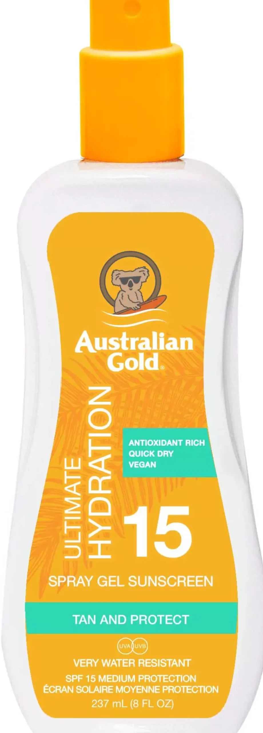 Australian Gold SPF 15 Spray Gel
