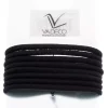 Avalea thick hair ties 8 pcs no metal 4mm brown