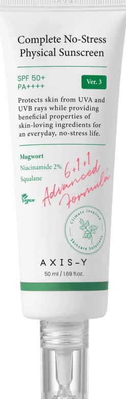AXIS-Y Complete No-Stress Physical Sunscreen V3 50 ml