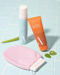 Azure Tan Exfoliator Mitt