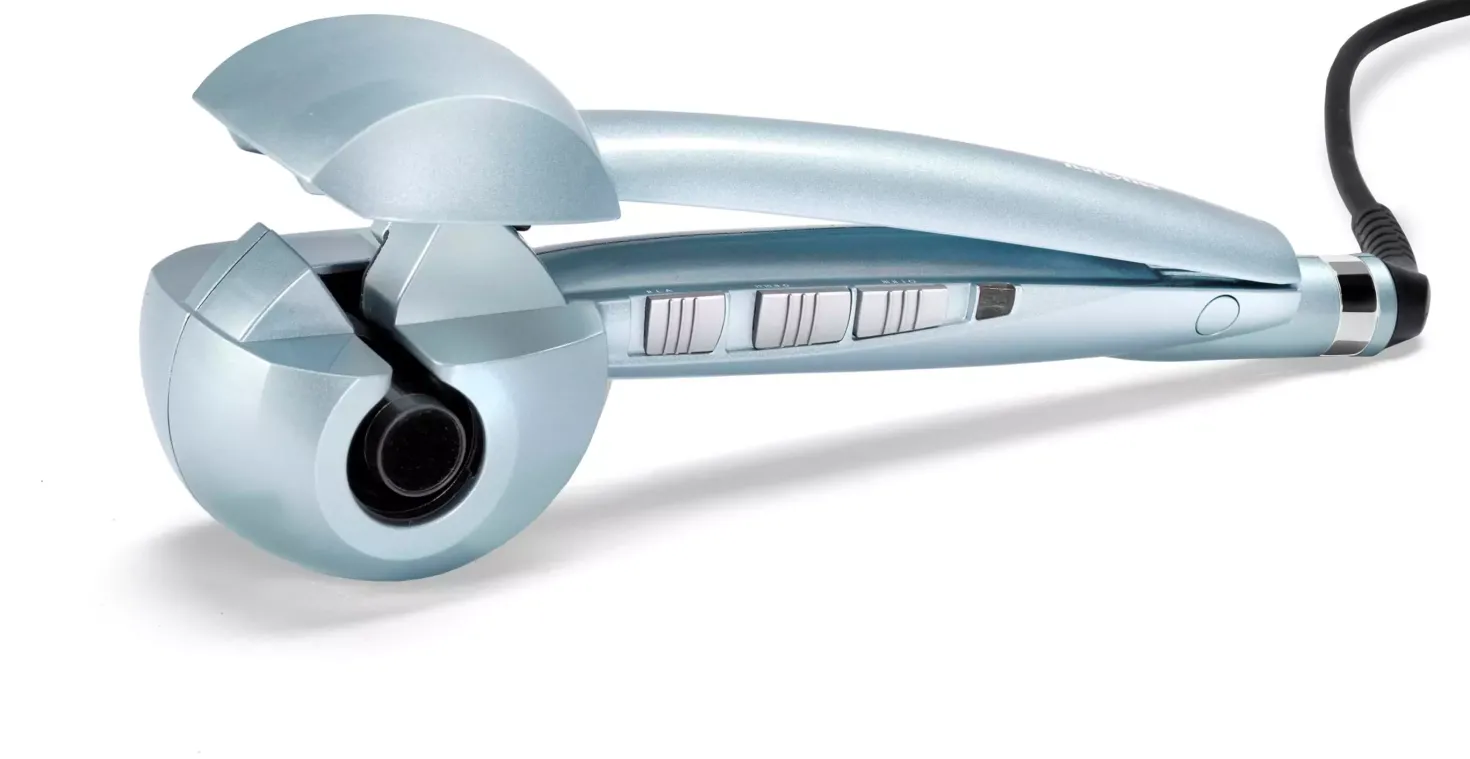 BaByliss Hydro Fusion Curl Secret Gloss Ice Teal Blue