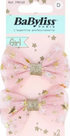 BaByliss Paris Accessories Hair Clips Bows Kids 2 pcs